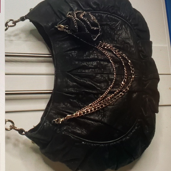 JUNIOR DRAKE 100% LEATHER SHOULDER BAG - Picture 2 of 10